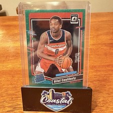 2023-24 Panini Optic - Rated Rookie Bilal Coulibaly #243 Green Glitter /77 (RC)