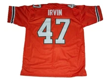 Unsigned MICHAEL IRVIN Custom College Orange Sewn New Football Jersey S-3XL