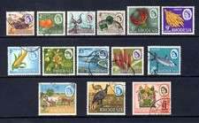 RHODESIA 1966 sg374-387 GOOD TO FINE USED SET 1d TO £1 CAT £18 (2026)