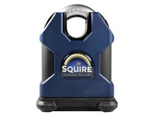 Squire SS65CS Stronghold Solid Steel Padlock 65mm Closed Shackle CEN6 Boxed