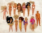 Lot of 13 Vintage Mattel Barbie Dolls  1966 - Mid 90's - Includes 1 Ken Doll