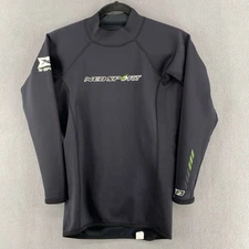 Neosport Neoprene Xspan Wetsuit Top M Black Long Sleeve Scuba Swim Lightweight 
