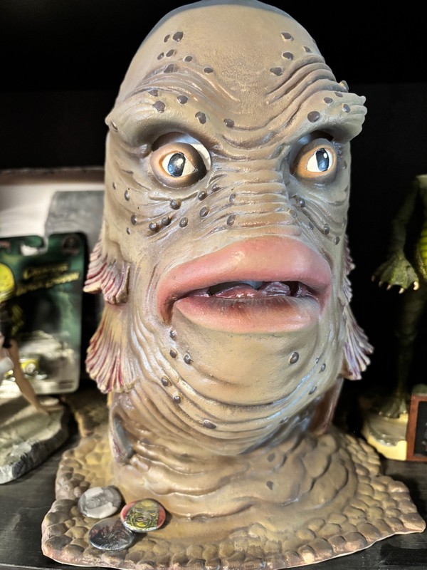Creature From The Black Lagoon Laytex Forum Mask 2012 Universal Monsters New Tag