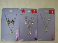 Claire's Earrings And Necklace Sets