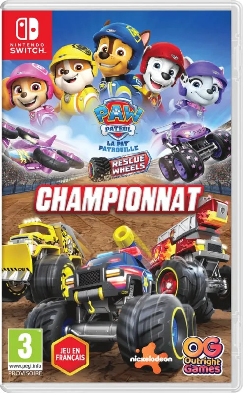 Joom Bandai Namco Entertainment Paw Patrol™ : Rescue Wheels™ - Championnat - Jeu Nintendo Switch - Image 7