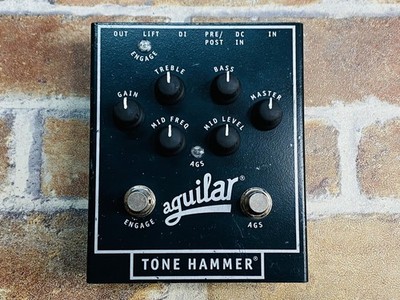 Aguilar Tone Hammer Bass Preamplifier Box Pedal Japan Tested DDP