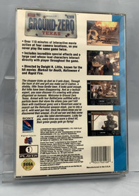 Ground Zero Texas (Sega CD) - Complete CIB - W Both Discs Reg Card Tested