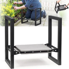 Garden Kneeler and Seat - Heavy Duty Folding Garden Stool with Handles, Stable K