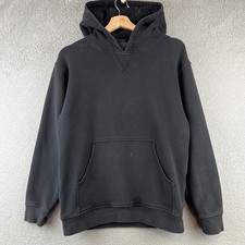 Lululemon All Yours Hoodie Black Fleece Pullover Sweatshirt Size 6