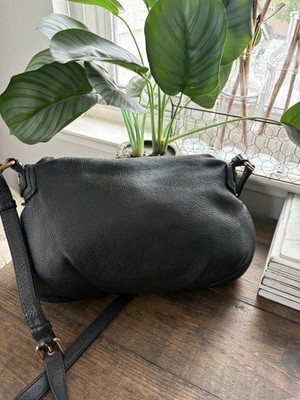 MARC BY MARC JACOBS Classic Q NATASHA Black Crossbody Shoulder Bag