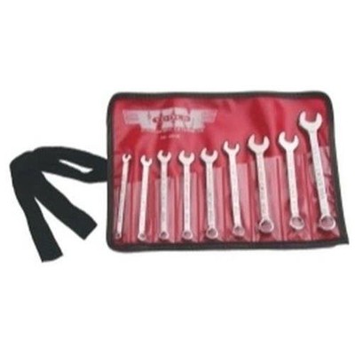 Vim Products CW100 9 Piece Midget 6 Point Box Combination Wrench Set