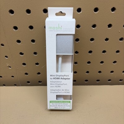 Moshi Mini Display Port to HDMI Adapter 4K for Mac, TV or Monitor