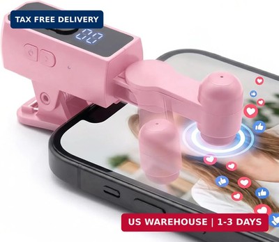 Wireless Rechargeable Auto Clicker for iPhone，Tapper for Tiktok Live, Screen Tap