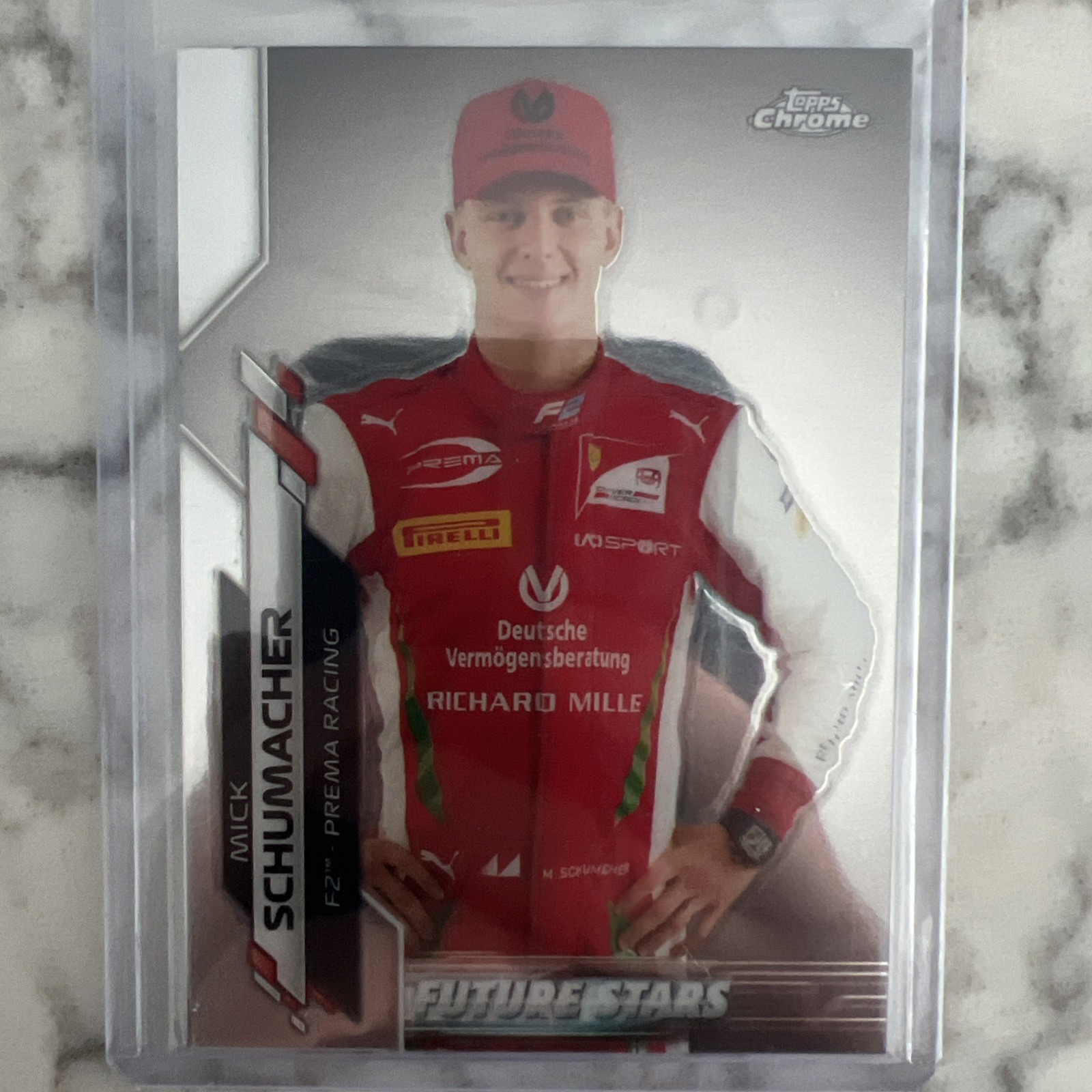 2020 Topps Chrome Sapphire Formula 1 F1 Mick Schumacher Future Stars #53