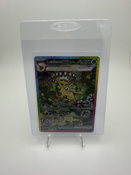 2025 Pokemon TCG Prismatic Evolutions Leafeon ex 144/131 SIR Near Mint NM EN