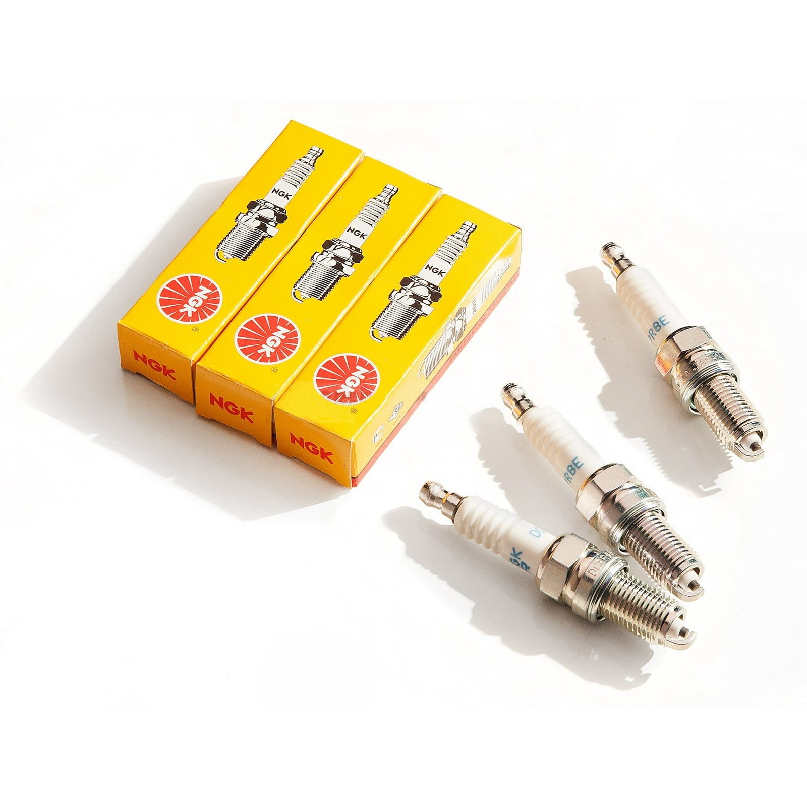 NGK 4339 DCPR8E Spark Plug Set SeaDoo 4-Tec 130 155 185 215 255 260 RXP RXT GTX