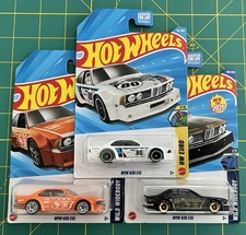 LOT OF 3 - 2025  2026 HOT WHEELS BMW 635 CSi WILD WIDEBODY HW EURO NEW FOR 2025