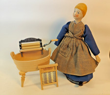 Bodo Hennig Gr�nhainichen Bathing Doll Washboard Erzgebirge Dollhouse