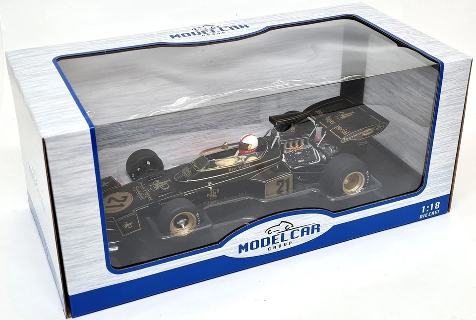 MCG 1/18 - Lotus Ford 72D Dave Walker #21 Spanish GP 1972 Model F1 Car - Image 2 of 4