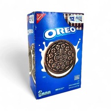 OREO Chocolate Sandwich Cookies, 5.23 oz - 12 Pack