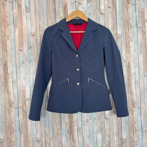 Horseware Ireland S 6 Competition Jacket Navy Blue Equestrian Show Coat Blazer