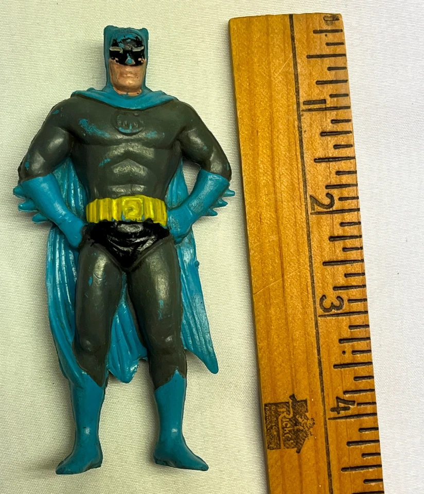Figura de acción Chemtoy Batman 1974 vintage goma #2 ¡Buen estado! Foto 2 de 4