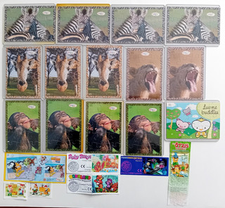 Ü Ei Puzzle Konvolut Sammlung 2 Tierpuzzle komplett 2009 Einzelecken andere BPZ