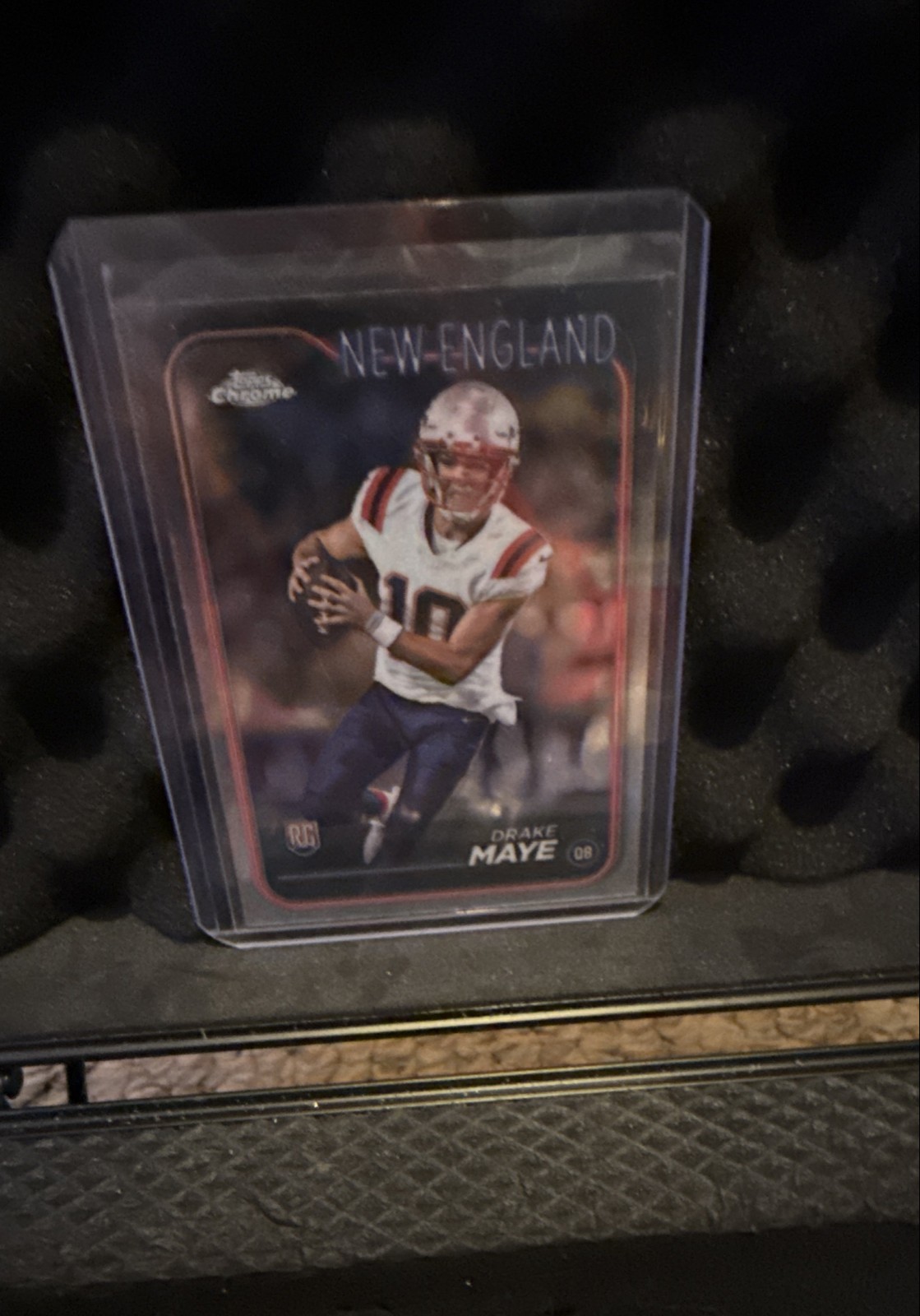 2024 Topps Chrome - Rookies Drake Maye #203 Refractor (RC)