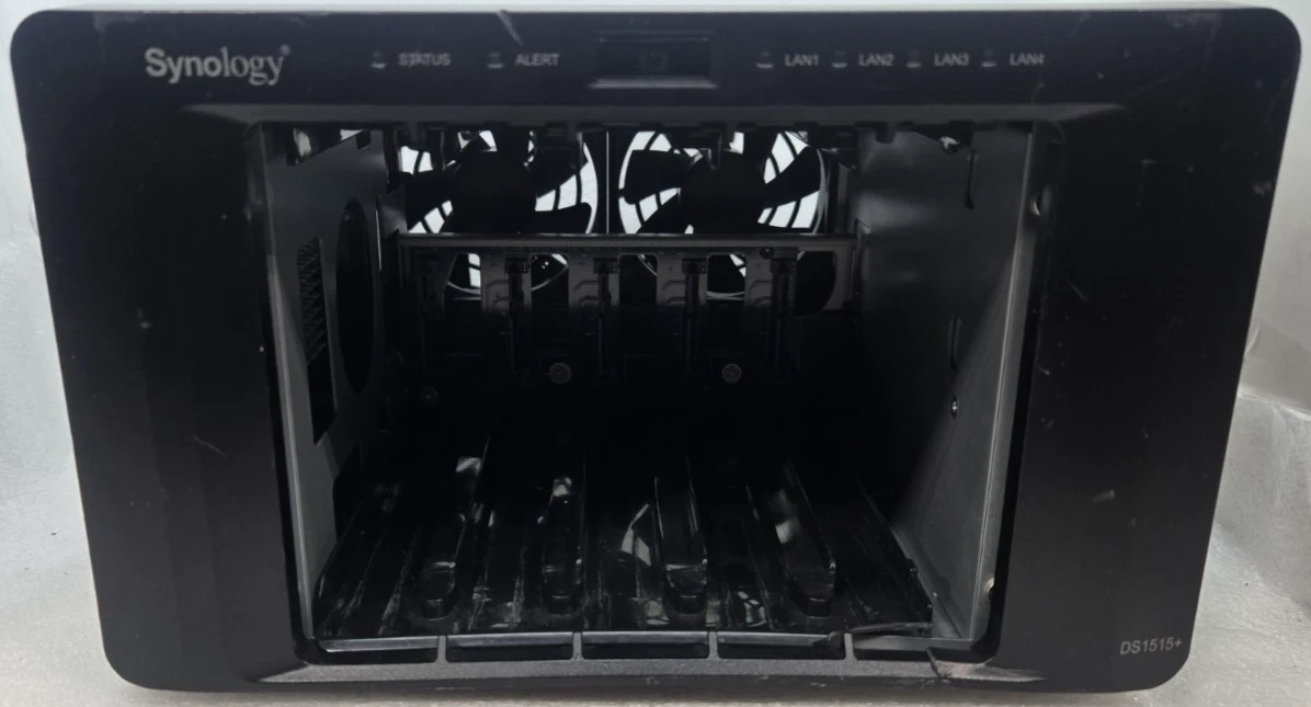 SYNOLOGY DS1515+ NAS 5 BAY DISKSTATION FOR PARTS OR REPAIRS FAST FREE SHIPPING c