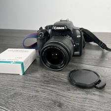 Canon EOS 1000D DSLR Camera EF-S 18–55mm Lens Digital With Charger Tested