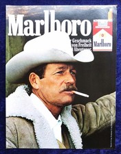 Marlboro Zigaretten, originale Werbung aus 1979