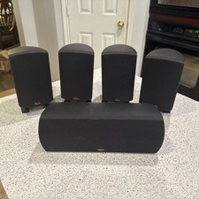 Klipsch Quintet Surround Sound Home Theater Speakers works 