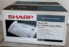 Sharp UX-B20 Inkjet Fax Machine - NEW Never Opened Original Packaging Box & Tape
