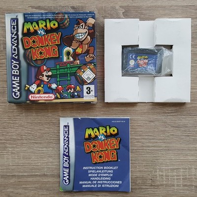 Mario vs. Donkey Kong in OVP Anleitung Nintendo Gameboy Advance Spiel Boxed