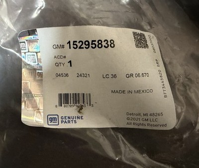 Pwr Strg Pressure Hose  ACDelco GM OE/GM Genuine Parts  15295838