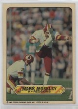 1983 Topps Stickers Mark Moseley #22 10ou