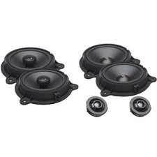 PowerBass Replacement Speakers for 07-19 Nissan Altima Front Door with Tweete...