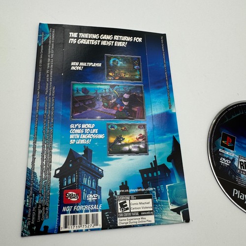 Sly 3 ps2 Demo Disc Sony Playstation 2 MINT! TESTED WORKING - Picture 2 of 3