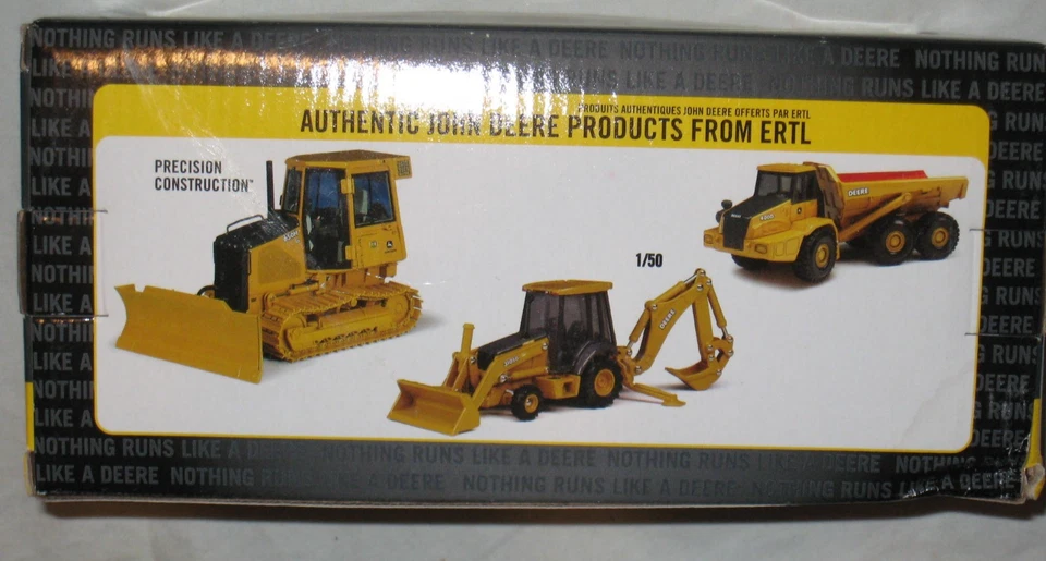 Retroexcavadora John Deere 310SG modelo: 15231N 2004 ERTL juguete de metal fundido a presión con caja Foto 4 de 4