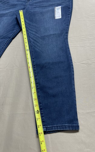 NWT Terra & Sky Core Skinny Leg High Rise Jeans Pants Petite Womens Size 18W - Picture 11 of 15