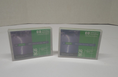 Lot of 2 HP DDS-2 8 GB Data Cartridge C5707A New Sealed