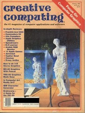 Creative Computing Magazine January 1983 Atari Apple Commodore IBM TI Computer