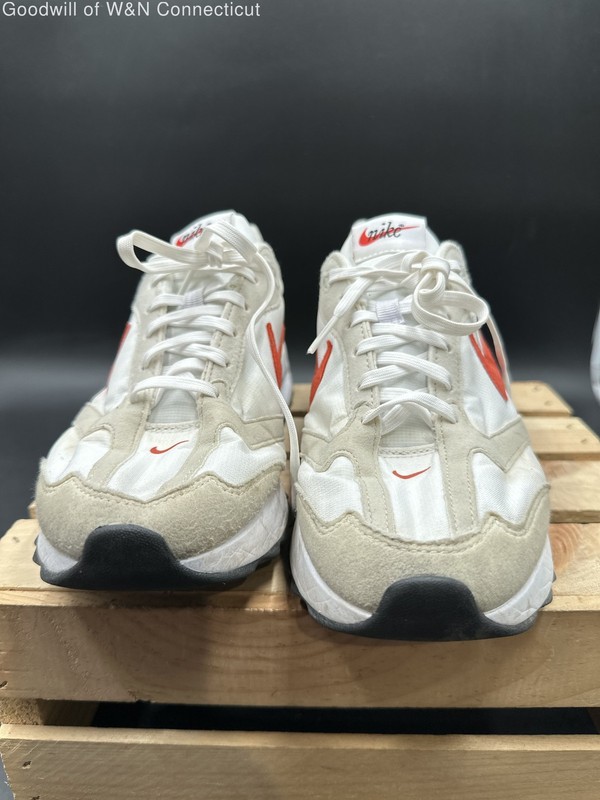 Authentic Nike Sneaker Men Red/White/Tan Casual Shoes - US 8.5