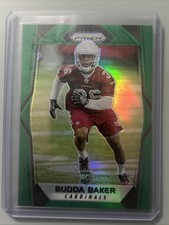 BUDDA BAKER 2017 NFL Panini Prizm RC GREEN Rookie Card #256. rookie card picture