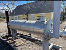 3 phase separator - Flame arrested burner with tank - horizontal separator