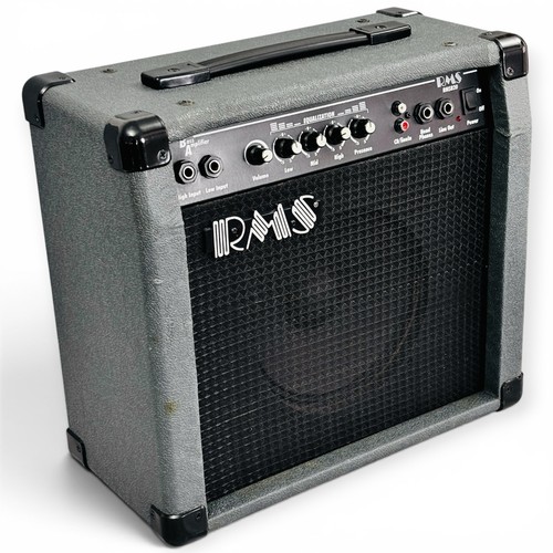 RMS RMSB20 20-Watt Solid State Bass Guitar Combo Amplifier 8-Inch
