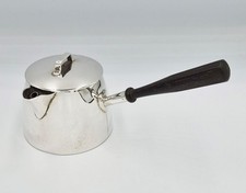 NOVELTY VICTORIAN STERLING SILVER SAUCEPAN SALT POURER Birmingham 1891