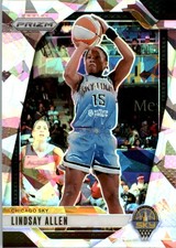 2024 Panini Prizm WNBA Prizms Ice #107 Lindsay Allen - BSK