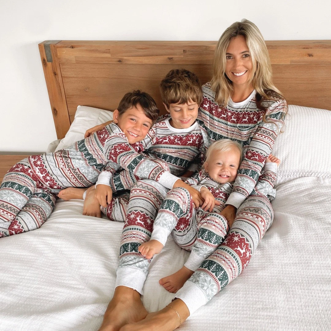 Matching Family Christmas Pajama Sets for Men, Women, Kids, and Pets