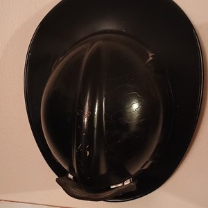 MSA Cudahy MPO Black Firefighting Helmet 1977 Firefighting & Rescue